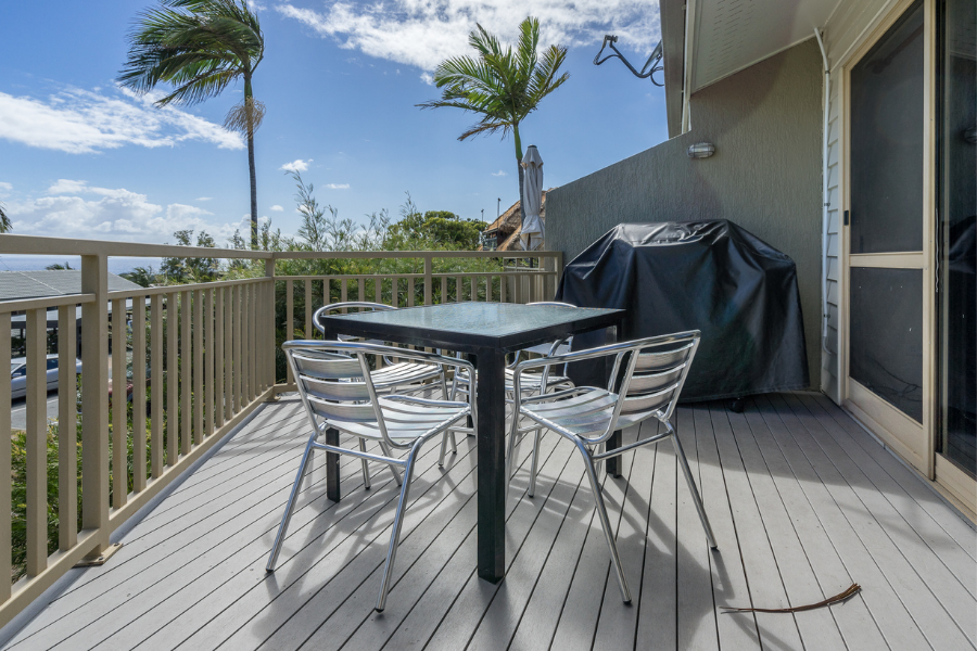 Pandanus Palms Resort — 2 Bedroom Ocean View Villa with 2 Queen Beds - Balcony